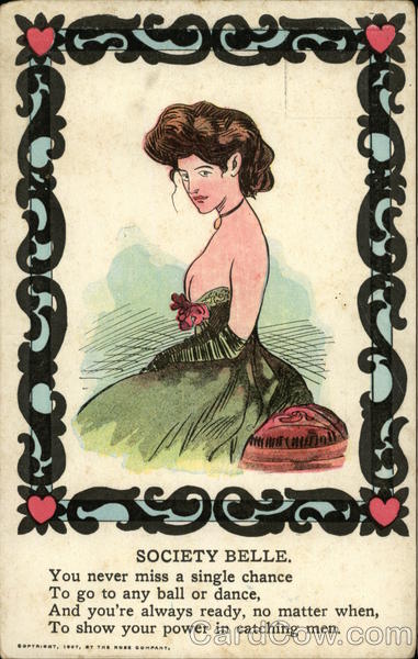 Society Belle Caricatures