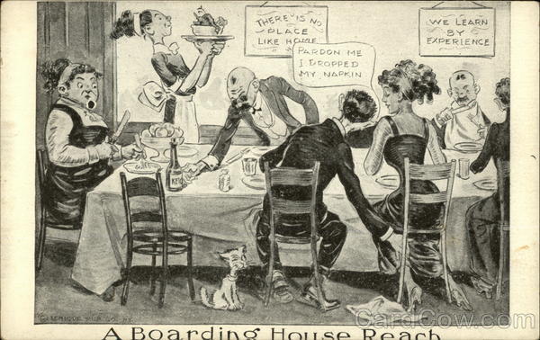 A Boarding House Reach Comic, Funny