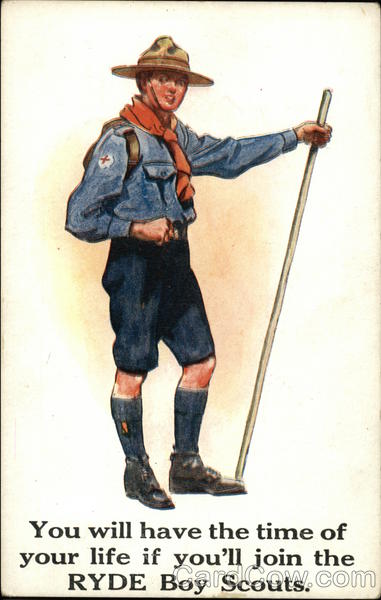 You Will Have the Time of Your Life if You'll Join the RYDE Boy Scouts