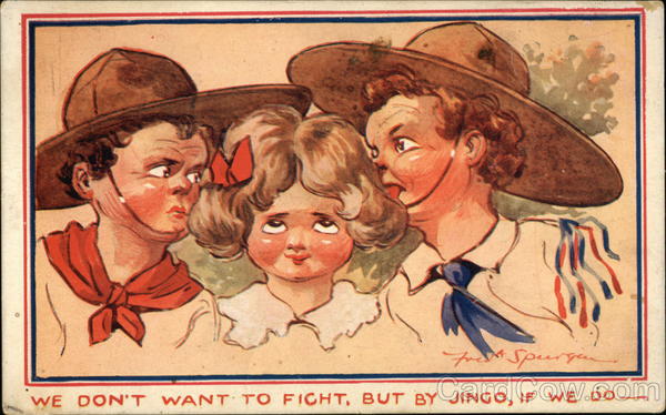 We Don't Want to Fight, but by Jingo, If we Do - Fred Spurgin
