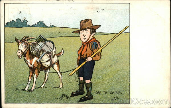 Off to Camp Boy Scouts