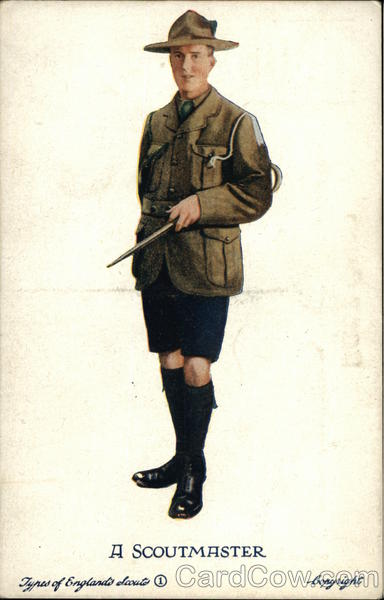 A Scoutmaster (British) Boy Scouts