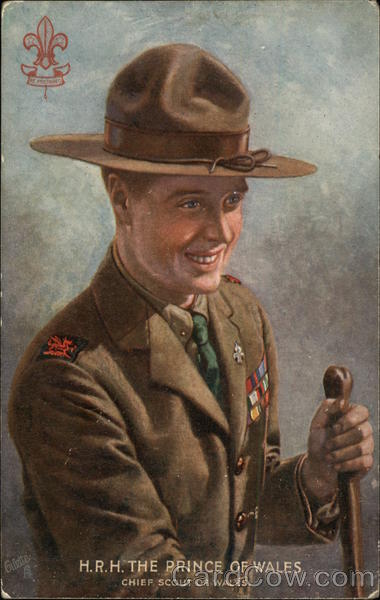 H.R.H. The Prince of Wales, Chief Scout of Wales Boy Scouts
