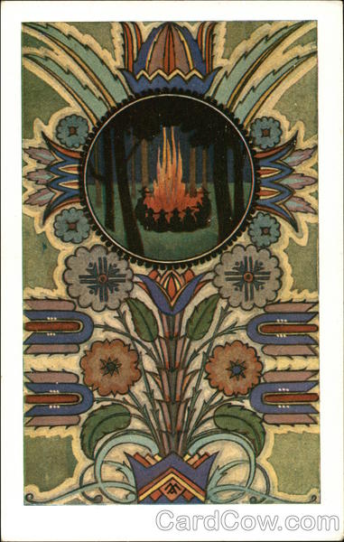 Megyer - Meyer Atilla - Boy scout camp - advertisement