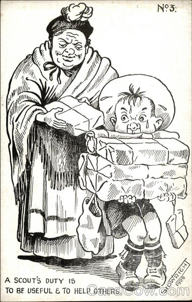 A Scout's Duty is to be Useful & to Help Others Sid Wright