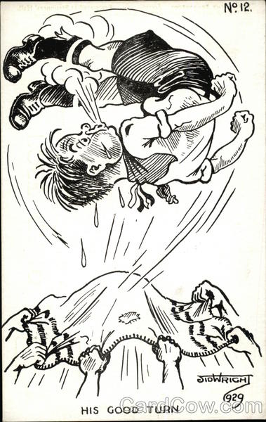 His Good Turn Sid Wright Boy Scouts