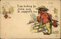 I am Looking for Some one to Support Me Postcard