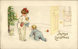 Joyous Christmas Postcard