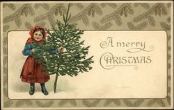 A Merry Christmas Postcard