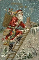 Christmas Greeting Postcard