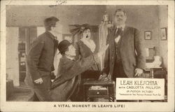 Leah Kleschna with Carlotta Nillson in Motion Pictures Actresses Postcard Postcard