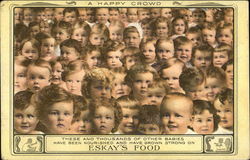 A Happy Crowd - Eskay's Food Postcard