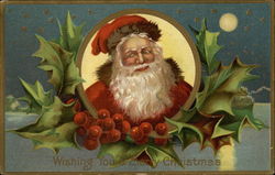 Wishing you a Merry Christmas Postcard