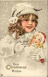 Best Christmas Wishes Postcard