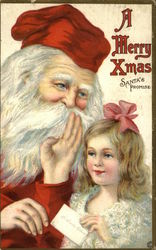A Merry Xmas Santa's Promise Postcard