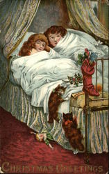 Christmas Greetings Postcard