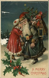A Merry Christmas Postcard