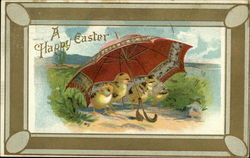 A Happy Easter Postcard