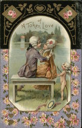 A Token of Love Children Postcard Postcard