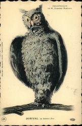 Chantecler de M. Edmond Rostand, Dorival, Le Grand Duc Birds Postcard Postcard