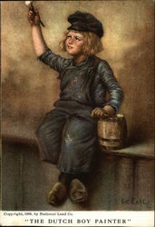 The Dutch Boy Painter Postcard