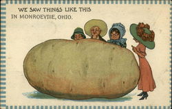 We Saw Things Like This in Monroeville, Ohio Postcard