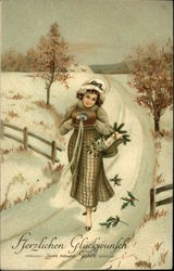 Herzlichen Gluckwunsch Postcard