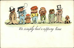 We Simply Had a Ripping Time Postcard