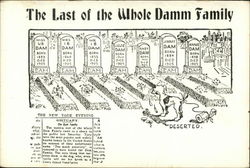 The Last of the Whole Damm Family Postcard