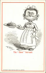 The "Dam" Servant Postcard