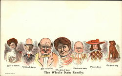 The Whole Dam Family The Whole Family Postcard Postcard