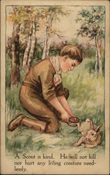 A Scout is Kind. He Will Not Kill Nor Hurt Any Living Creature Needlessly Postcard