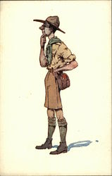 Dr. Barometer - Dr. Homernok Boy Scouts Postcard Postcard