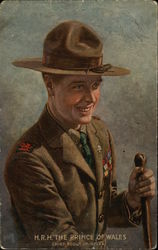 H.R.H. The Prince of Wales, Chief Scout of Wales Postcard
