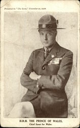 H.R.H. The Prince of Wales, Chief Scout for Wales Postcard