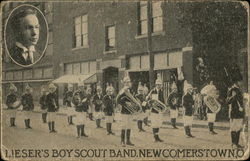 Lieser's Boy Scout Band, Newcomerstown, O Ohio Boy Scouts Postcard Postcard