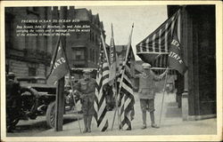 Premier Ocean to Ocean Run Boy Scouts Postcard Postcard