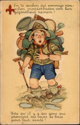 En te Denken dat Sommige Menschen Modderbaden voor hun Gezondherd nemen! Postcard