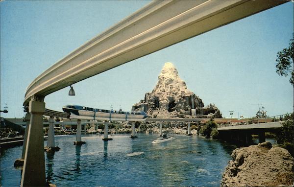 Monorail, Submarine Lagoon and Matterhorn Disney