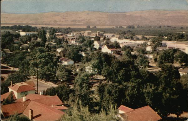 Bird's Eye View of Residential Community Morgan Hill California