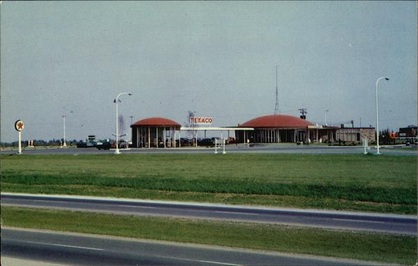 Texaco Service Centre, MacDonald-Cartier Freeway Ontario Canada