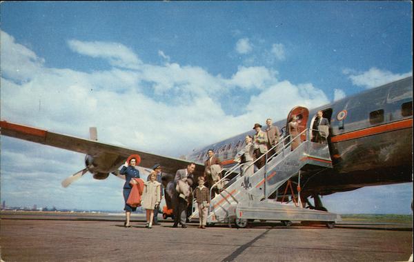 DC-6 Blue Ribbon Aircoach - American Airlines Aircraft