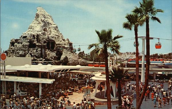 Disneyland Tomorrowland Terrace Anaheim California