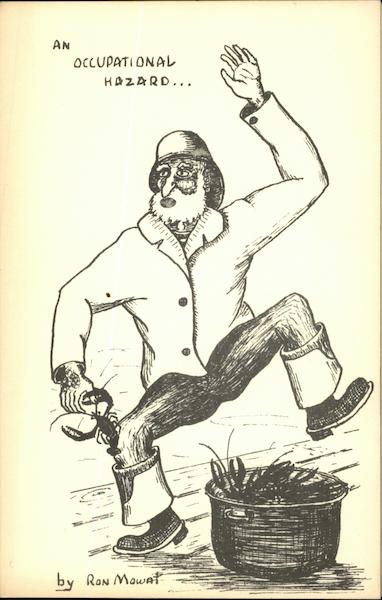 Occupational Hazard - Maine Lobsterman Ronald F. Mowat