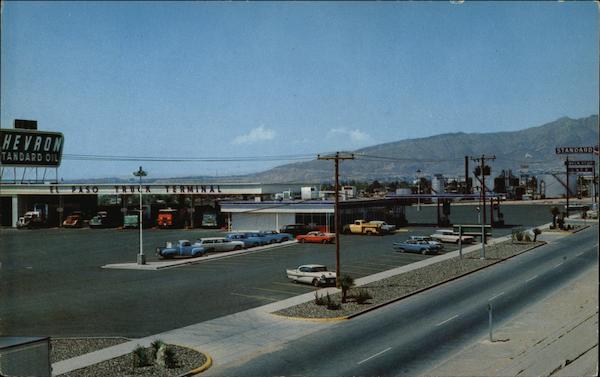 El Paso Truck Terminal Airways & Interstate 10 24 Hr. Restaurant Texas