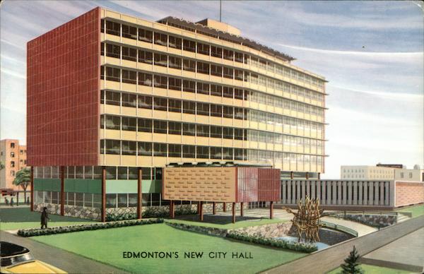 City Hall Edmonton AB Canada Alberta
