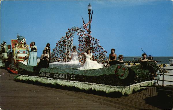 Annual Beauty Pageant Parade during Miss America Contest Atlantic City New Jersey
