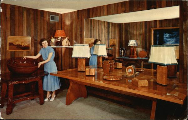 Burl Room, Big Trees Park Gift Shop Santa Cruz California