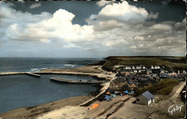 General View of Town and Port Port-en-Bessin France