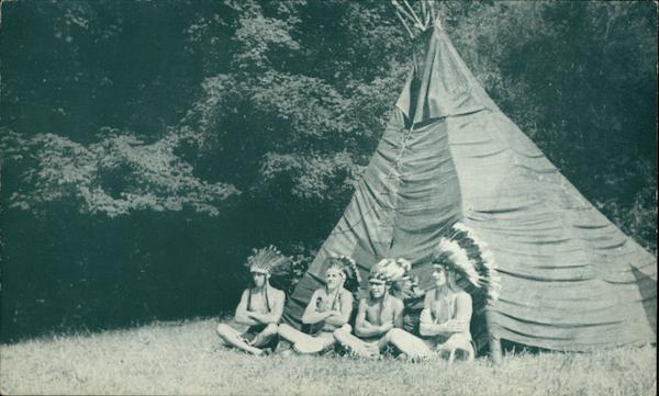 Indian Lore Takes an Active Part in the Program of Camp Ti-Wa-Ya-Ee, Erie County Council
